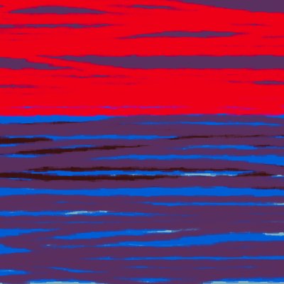 Zonsondergang aan de Zwarte Zee door Alex Caminker